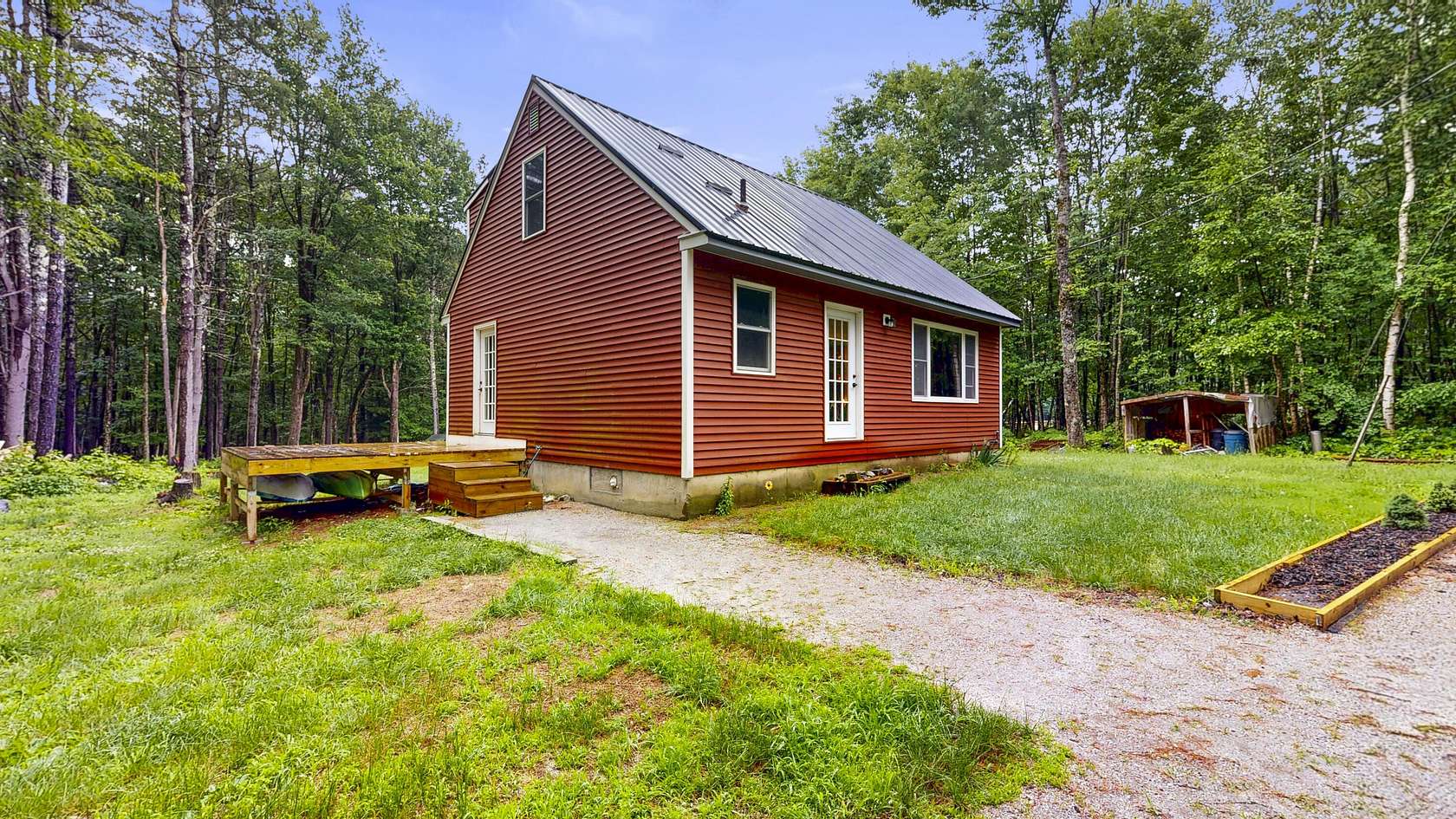 2 Acres of Land with Home for Sale in Wayne, Maine