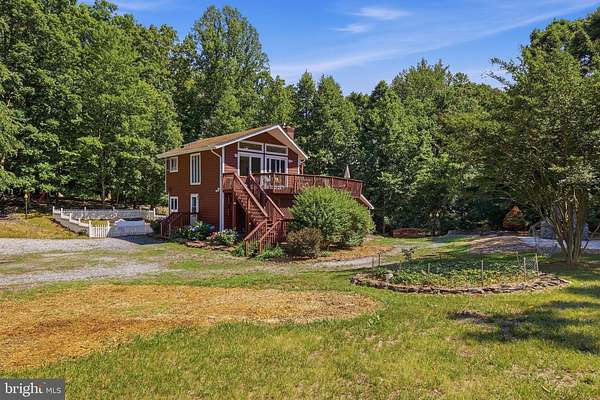 3 Acres of Land with Home for Sale in St. Leonard, Maryland