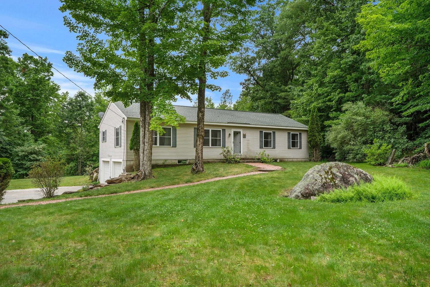 10.3 Acres of Land with Home for Sale in Weare, New Hampshire