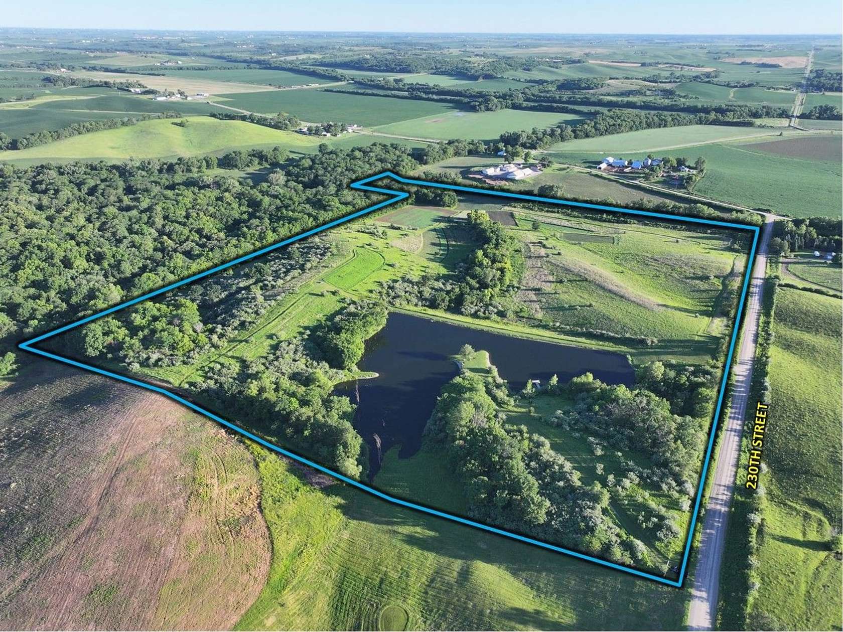 56.5 Acres of Land for Sale in Victor, Iowa