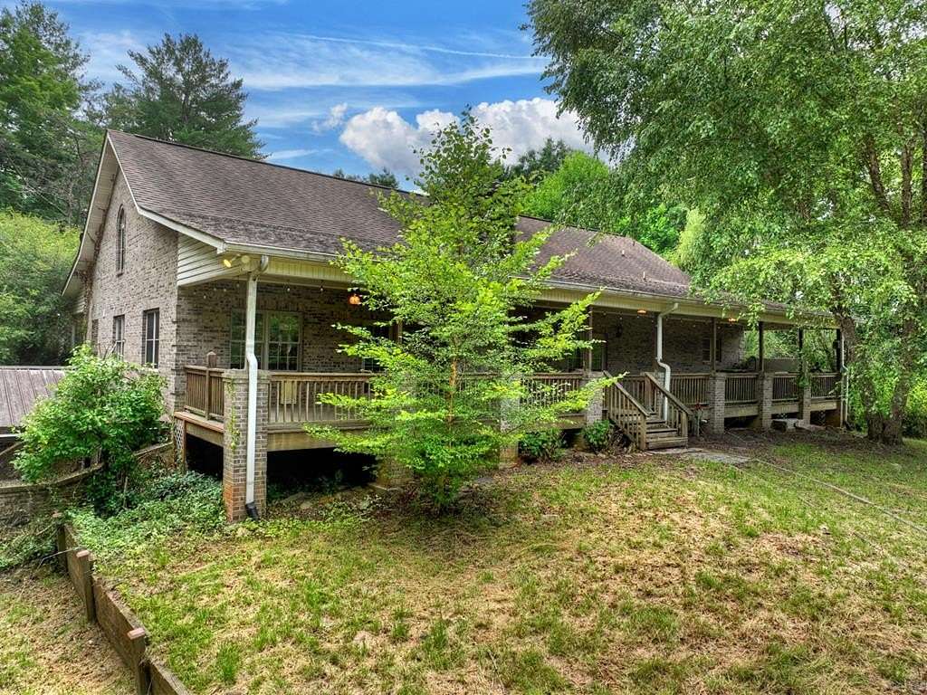 7.14 Acres of Land with Home for Sale in Ellijay, Georgia