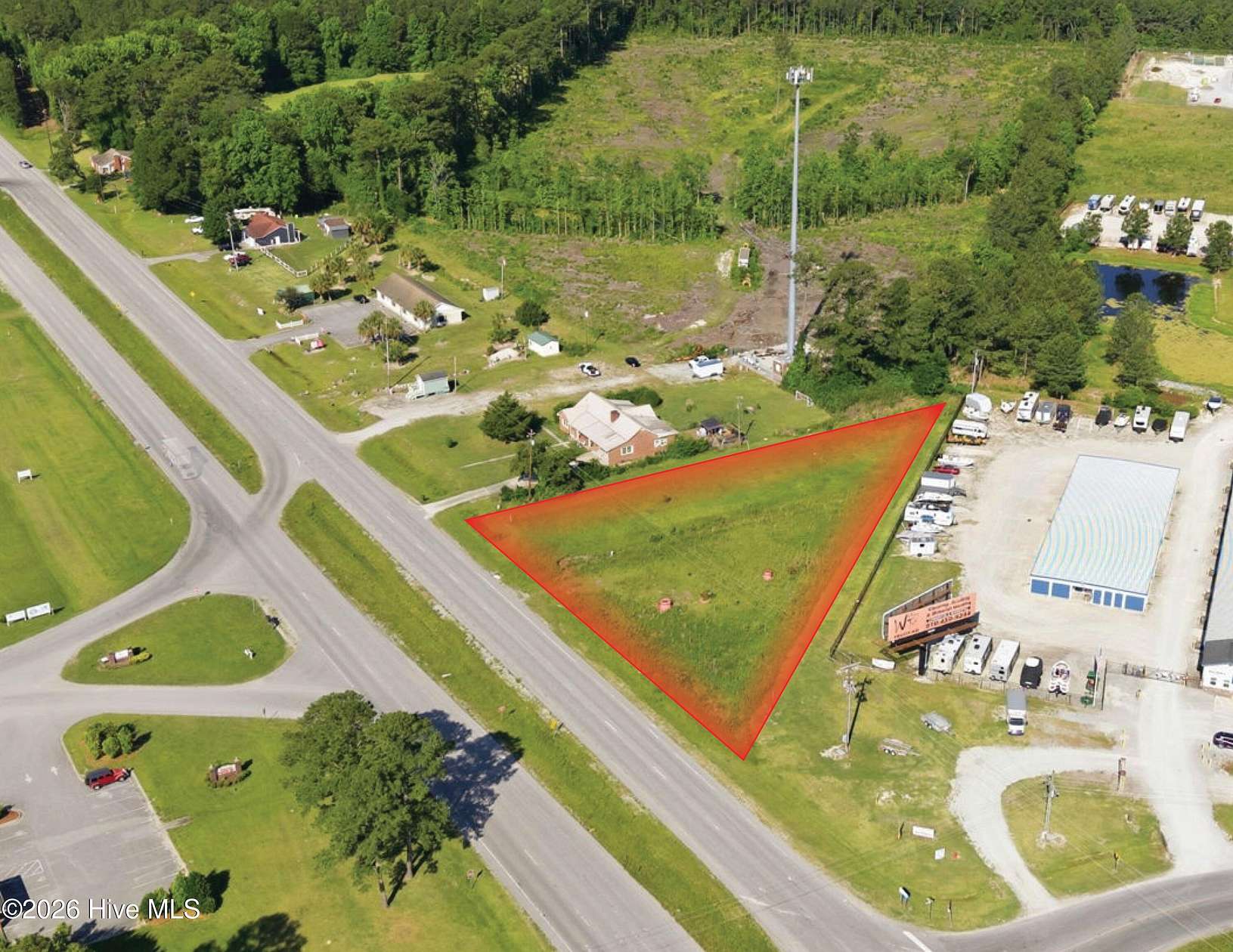 0.78 Acres of Mixed-Use Land for Sale in Jacksonville, North Carolina