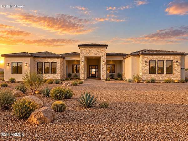3.43 Acres of Land with Home for Sale in Queen Creek, Arizona