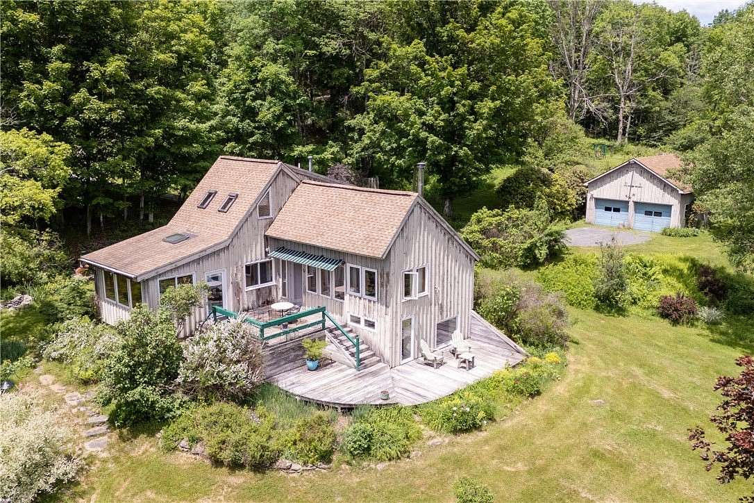 20.3 Acres of Recreational Land with Home for Sale in Margaretville, New York