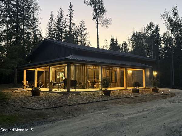 5 Acres of Land with Home for Sale in Sandpoint, Idaho