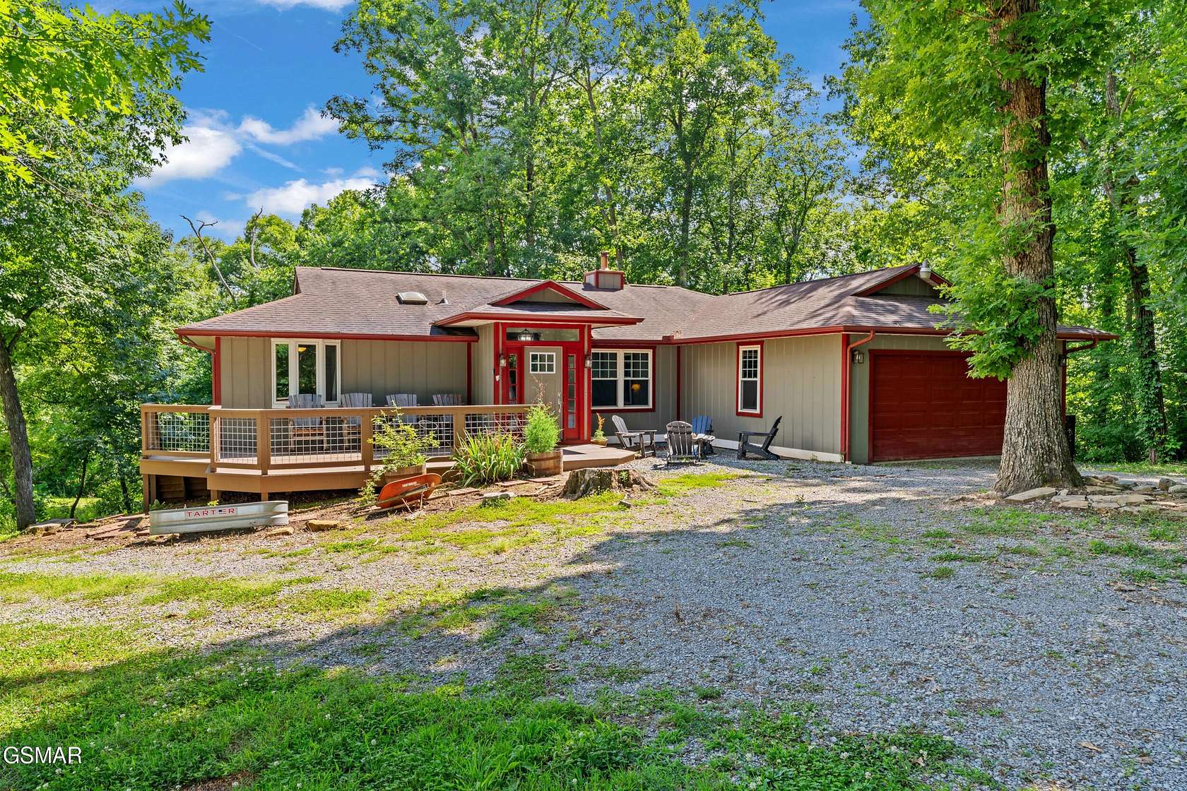 5.18 Acres of Land with Home for Sale in Sevierville, Tennessee