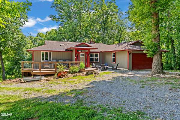 5.18 Acres of Land with Home for Sale in Sevierville, Tennessee
