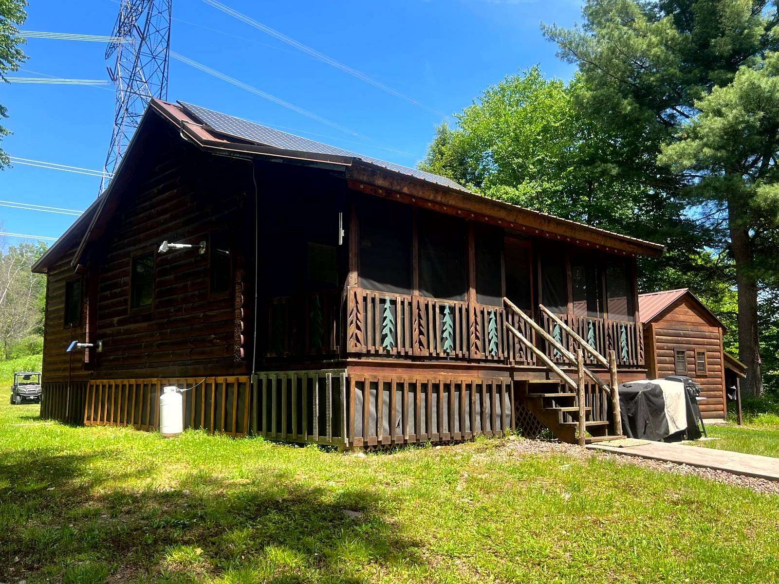 11.3 Acres of Recreational Land with Home for Sale in Camden, New York