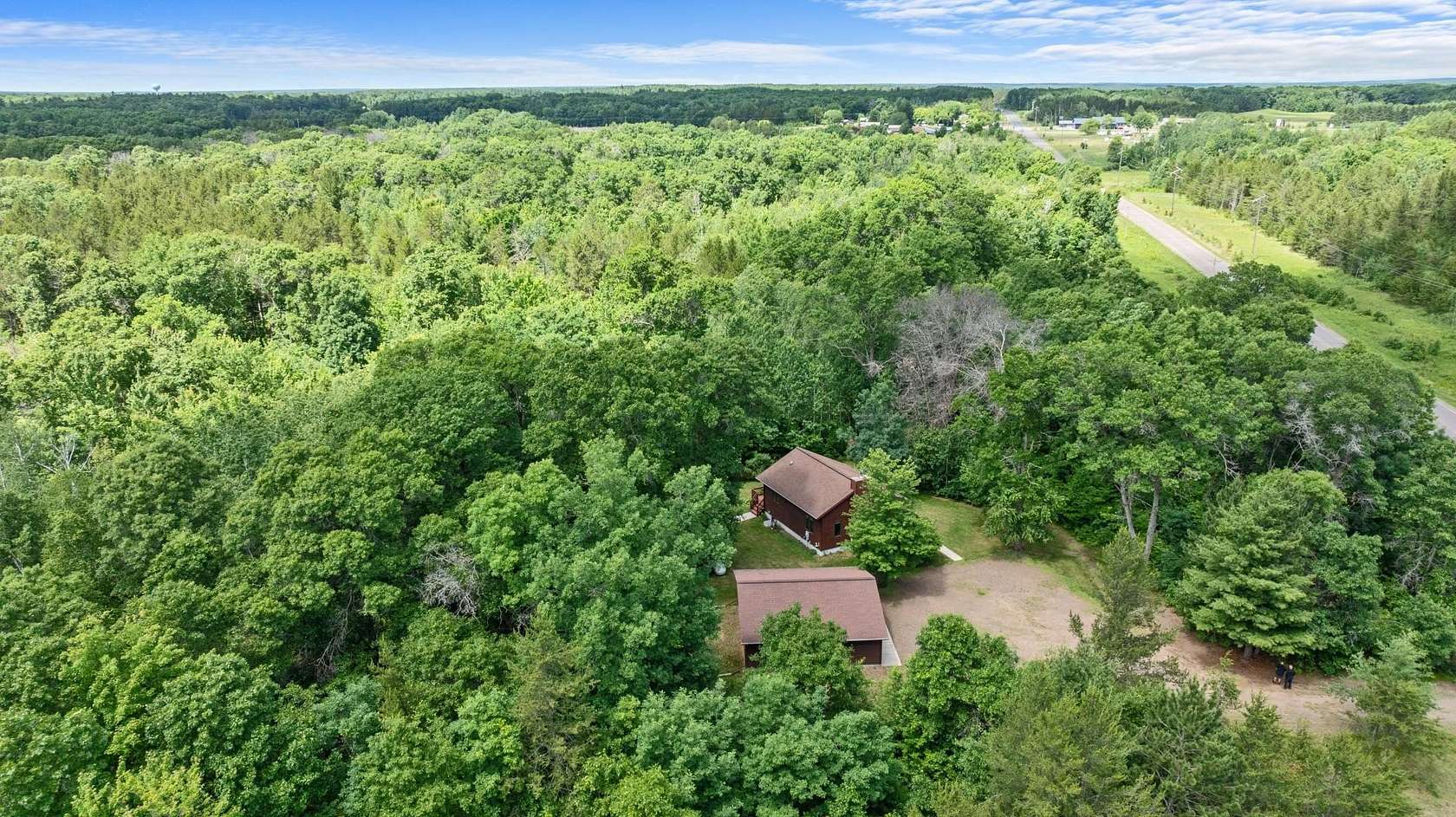 80 Acres of Recreational Land with Home for Sale in Shell Lake, Wisconsin