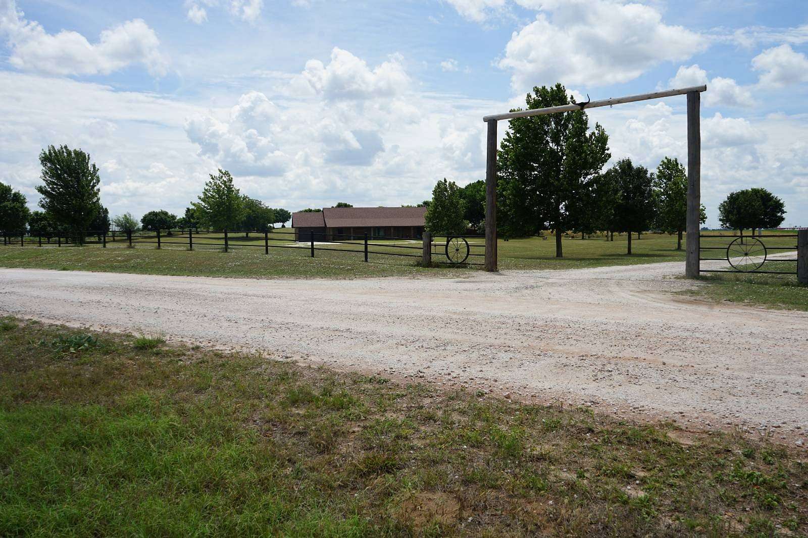5 Acres of Land with Home for Sale in Mooreland, Oklahoma