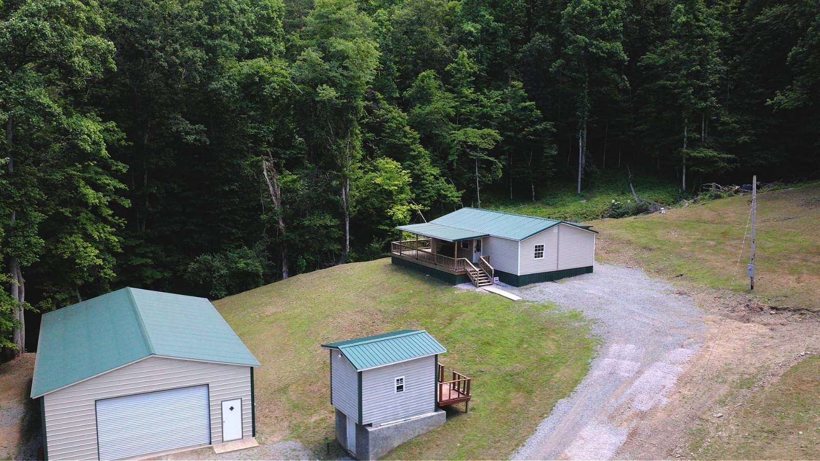5.5 Acres of Land with Home for Sale in Big Springs, West Virginia