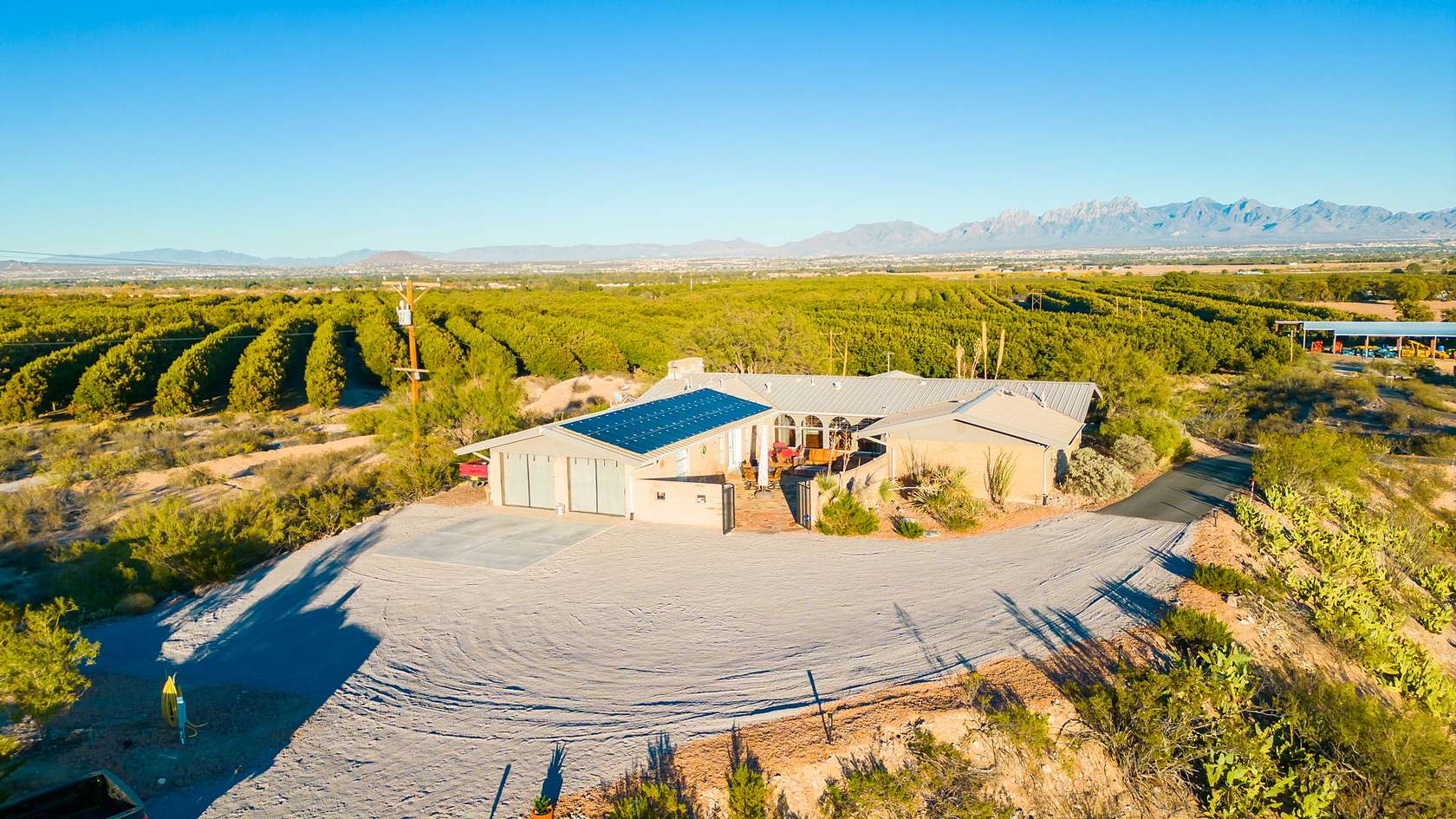 5.8 Acres of Land with Home for Sale in Las Cruces, New Mexico