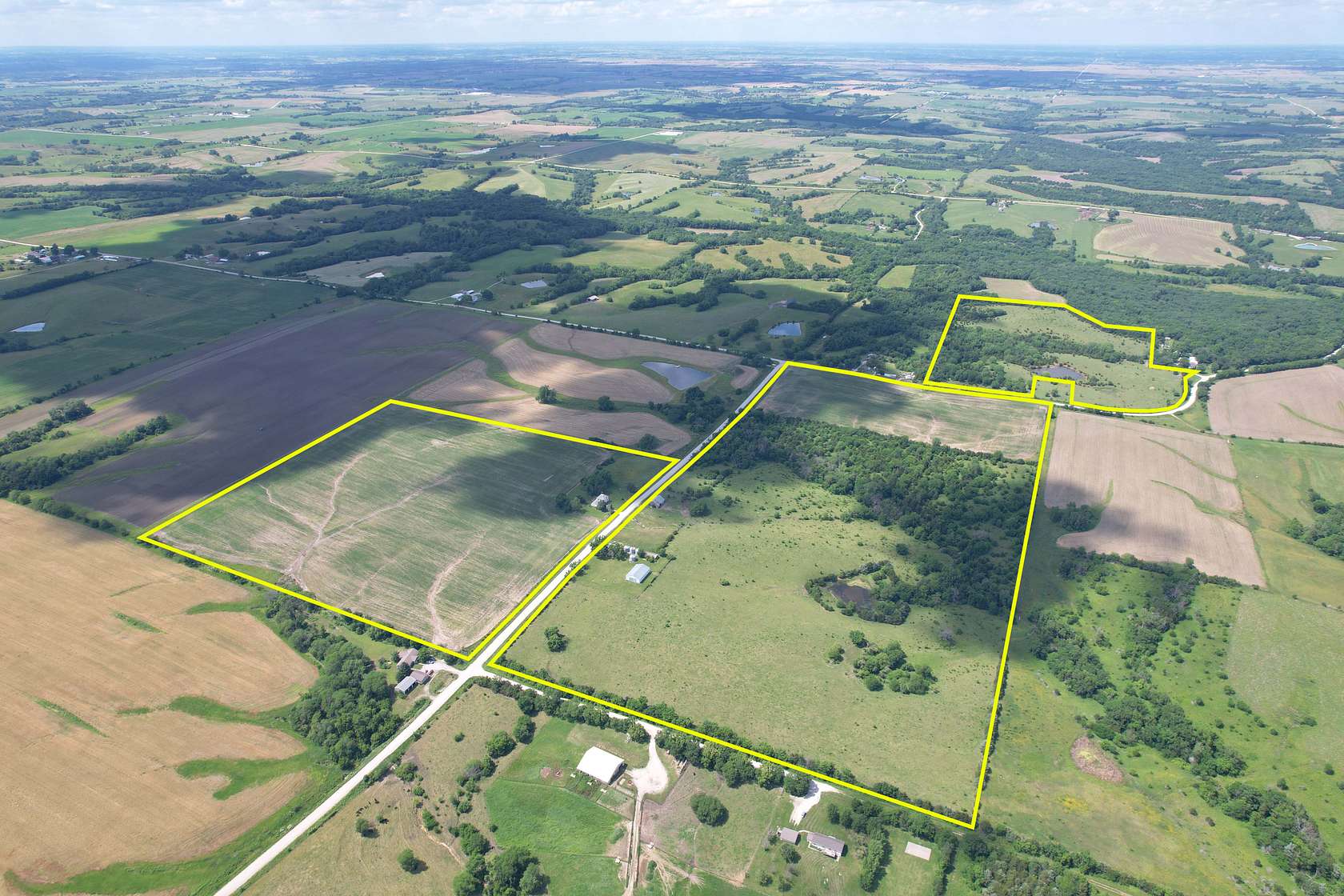 150 Acres of Land with Home for Sale in Leon, Iowa
