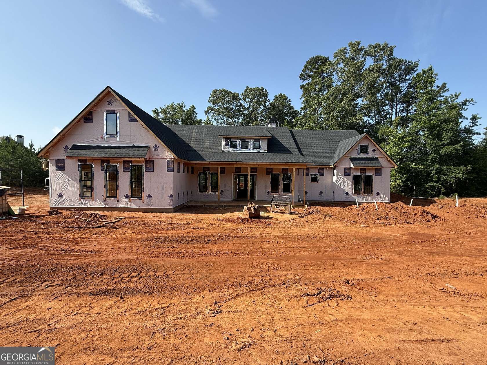 5.43 Acres of Land with Home for Sale in Forsyth, Georgia