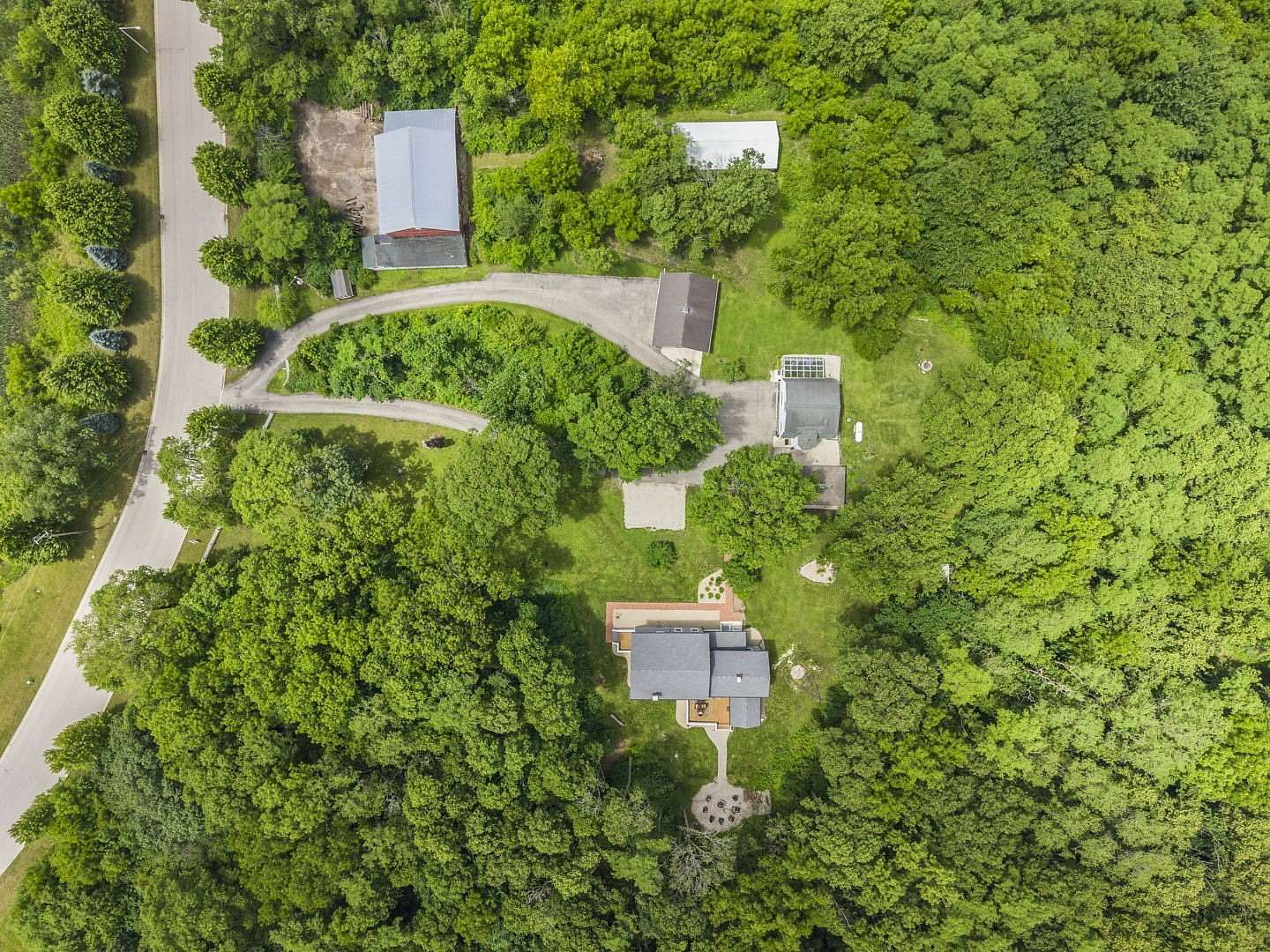 8.55 Acres of Land with Home for Sale in Oswego, Illinois