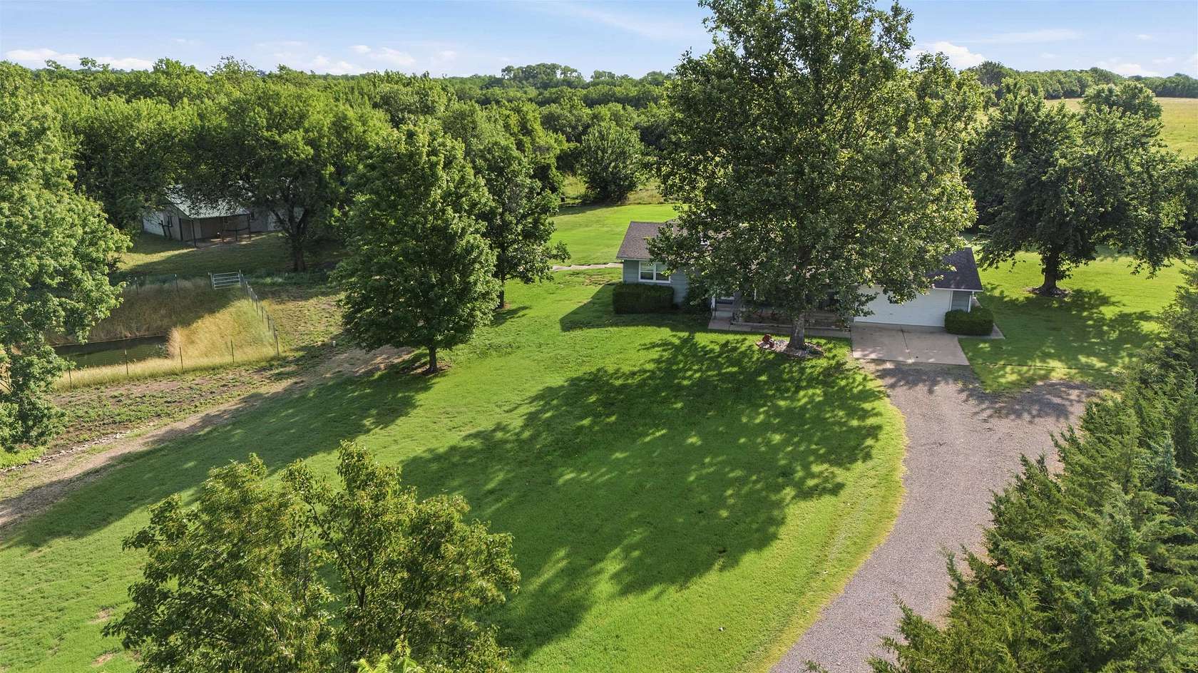 3.1 Acres of Land with Home for Sale in Augusta, Kansas