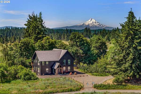 84 Acres of Agricultural Land with Home for Sale in White Salmon, Washington