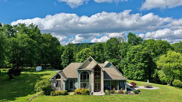 7.1 Acres of Land with Home for Sale in Rupert, West Virginia