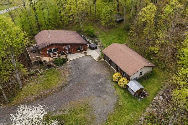 7.7 Acres of Land with Home for Sale in Canandaigua, New York