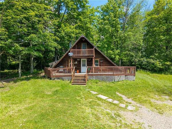 38.2 Acres of Land with Home for Sale in Fillmore, New York