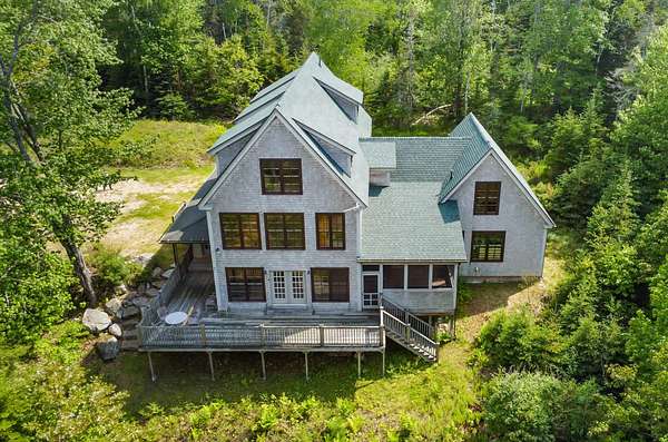 7.5 Acres of Land with Home for Sale in Brooksville, Maine