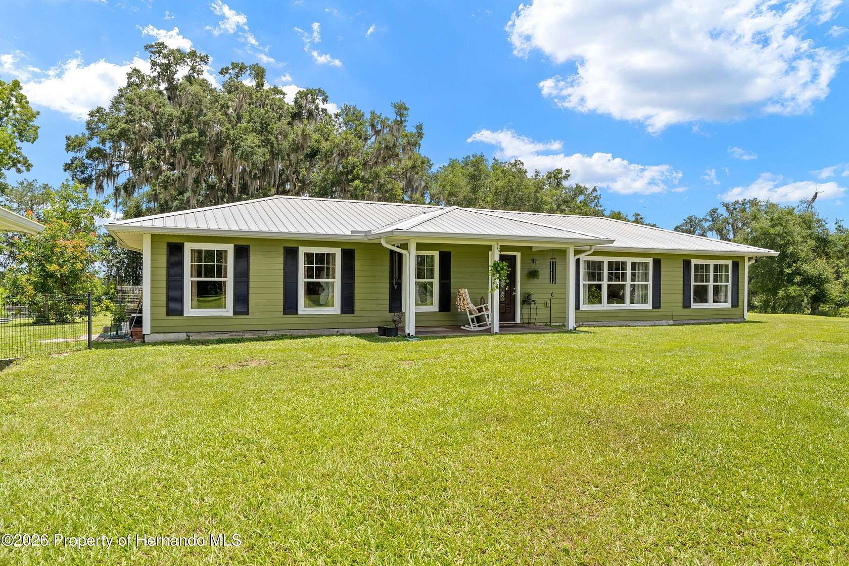 4.1 Acres of Land with Home for Sale in Brooksville, Florida