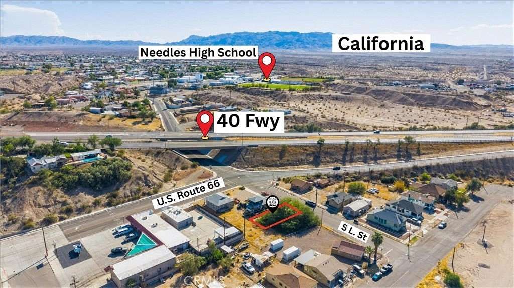 0.04 Acres of Commercial Land for Sale in Needles, California