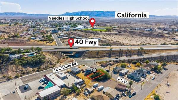 0.04 Acres of Commercial Land for Sale in Needles, California