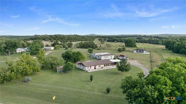 2.16 Acres of Land with Home for Sale in Lampasas, Texas