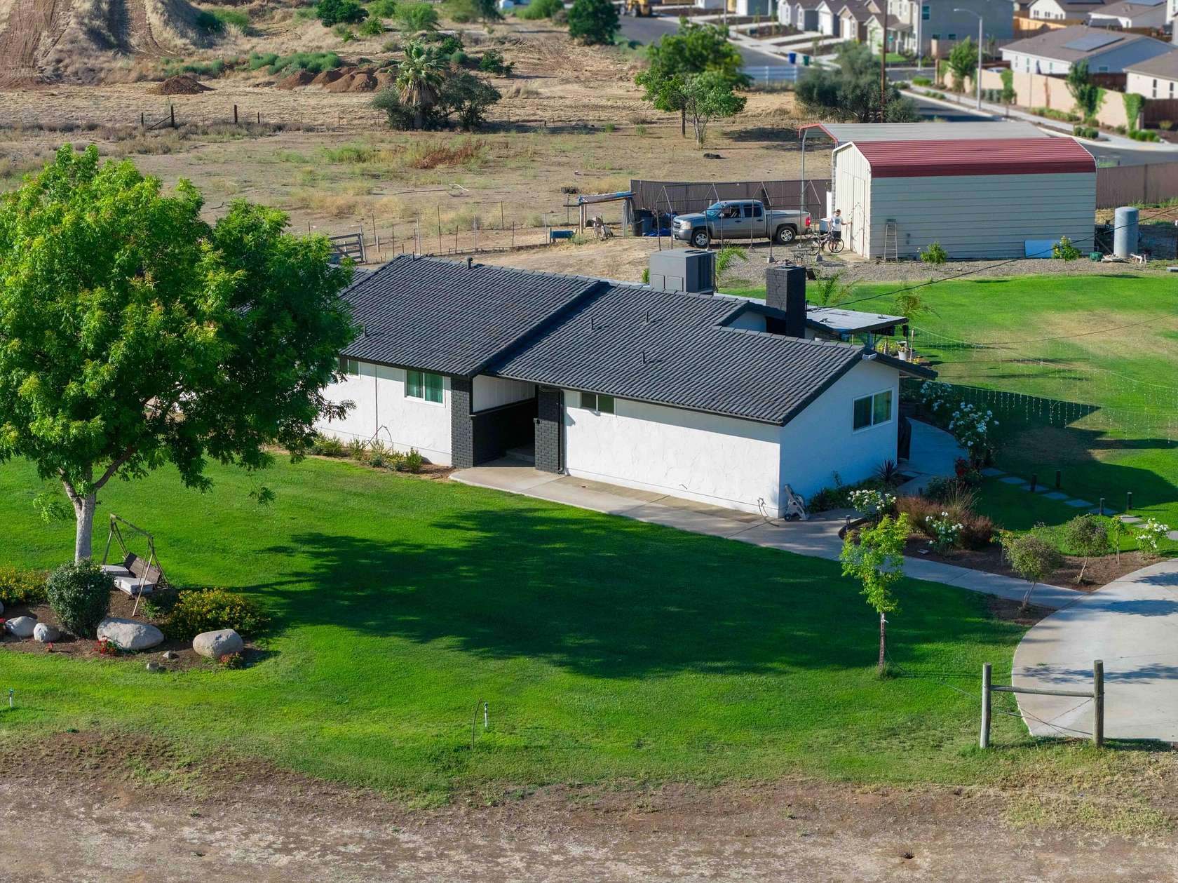 1.72 Acres of Land with Home for Sale in Woodlake, California
