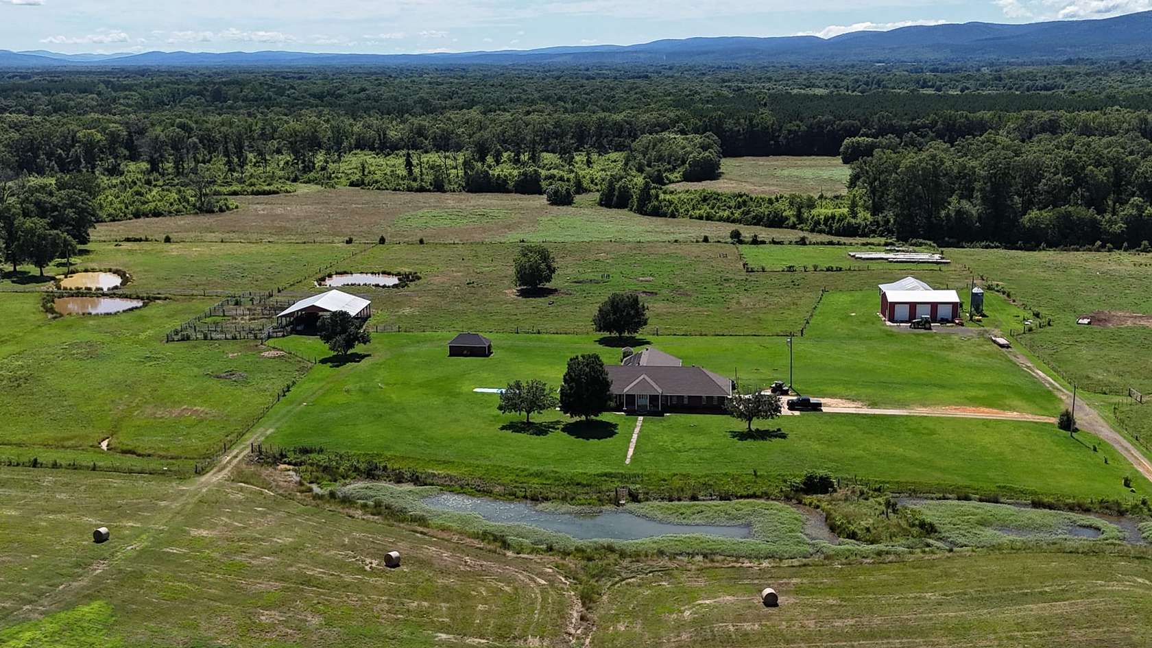 120 Acres of Improved Agricultural Land for Sale in Bluffton, Arkansas