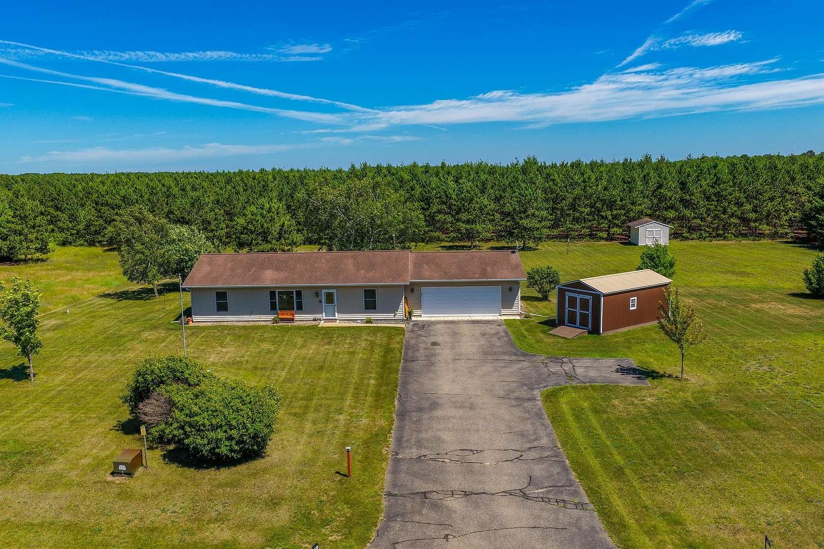 2.5 Acres of Land with Home for Sale in Park Rapids, Minnesota