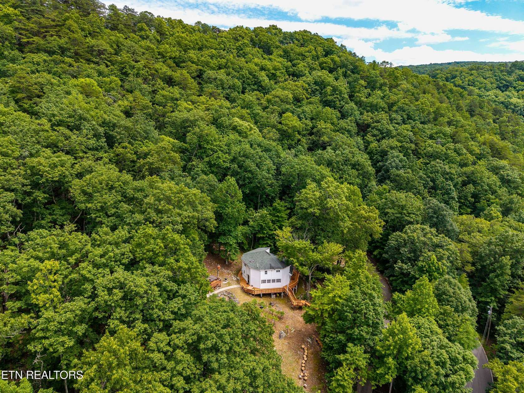 5.43 Acres of Land with Home for Sale in Maryville, Tennessee