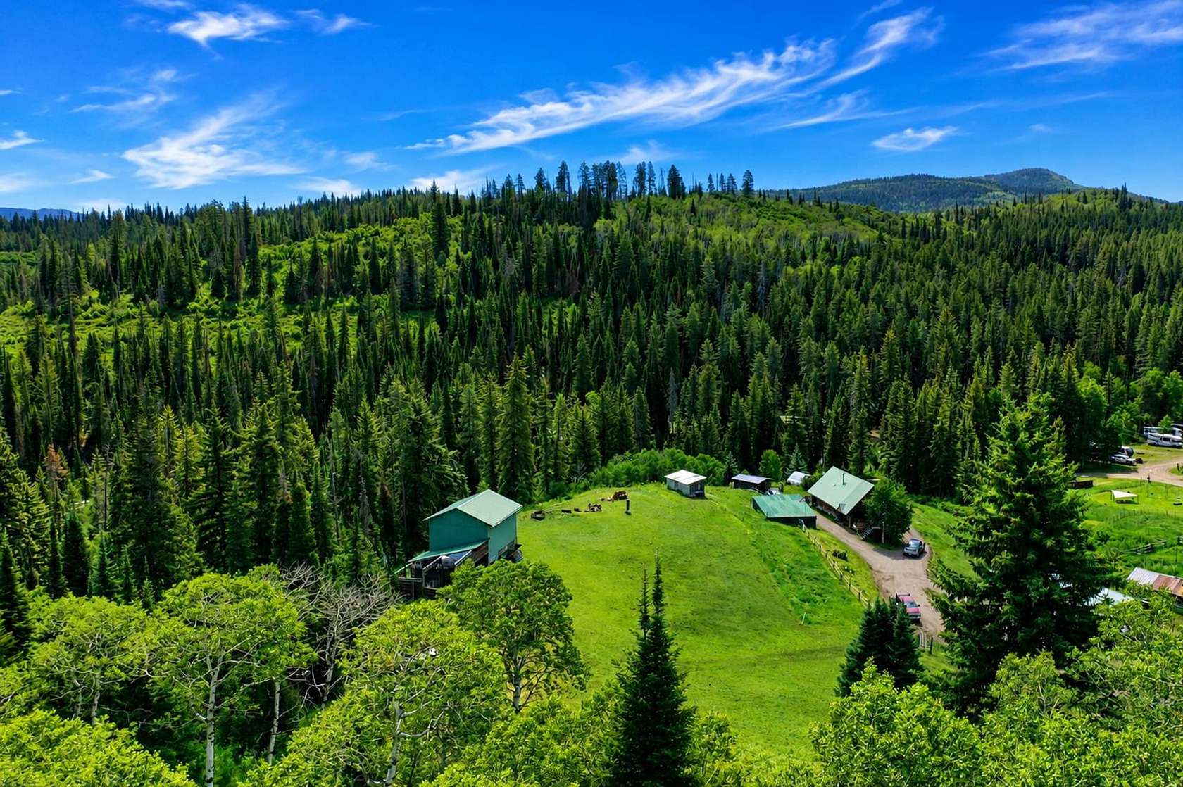 4 Acres of Land with Home for Sale in Meeker, Colorado