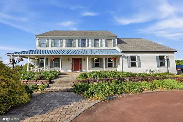 7.52 Acres of Land with Home for Sale in Perkasie, Pennsylvania
