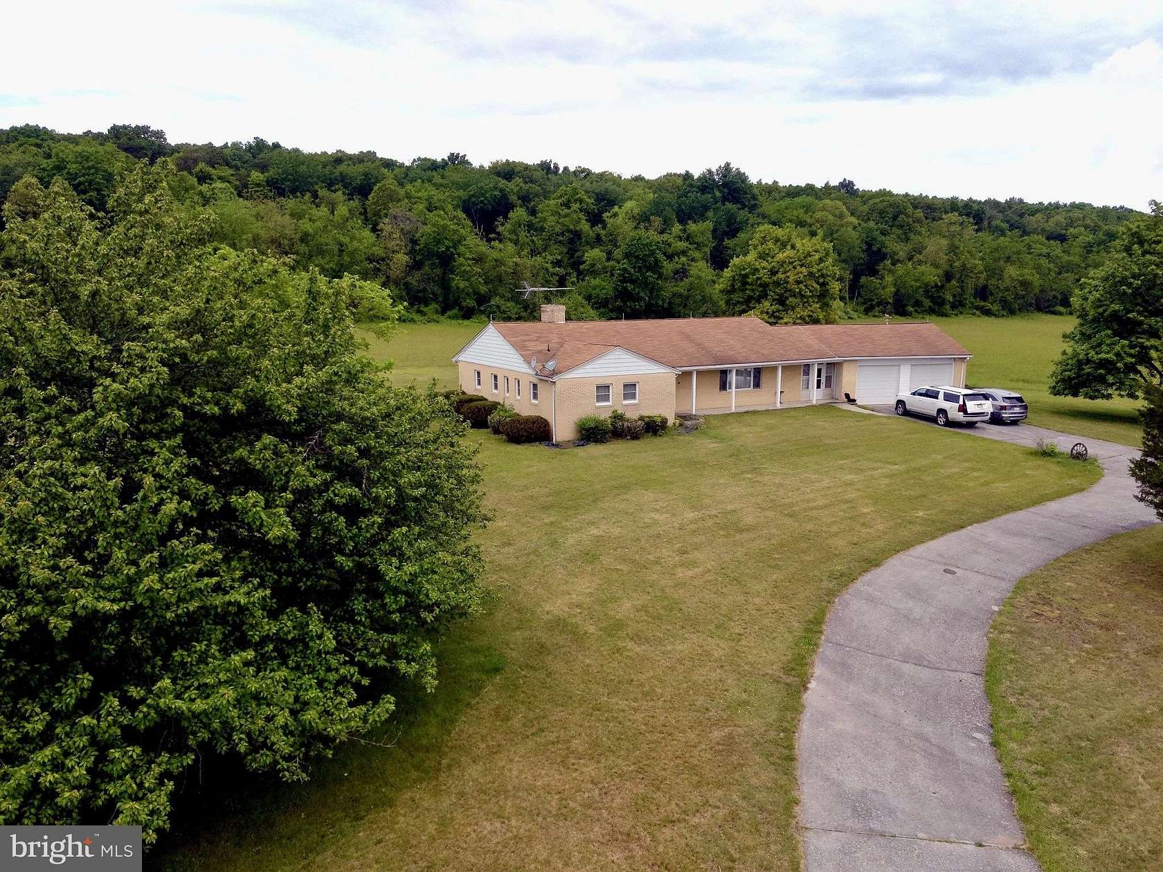 32 Acres of Recreational Land with Home for Sale in Augusta, West Virginia