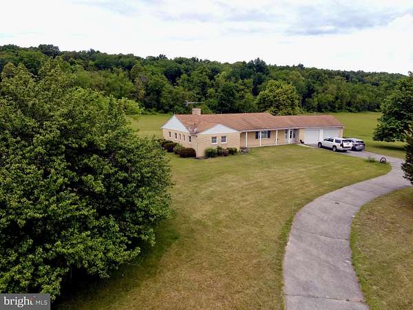 32 Acres of Recreational Land with Home for Sale in Augusta, West Virginia