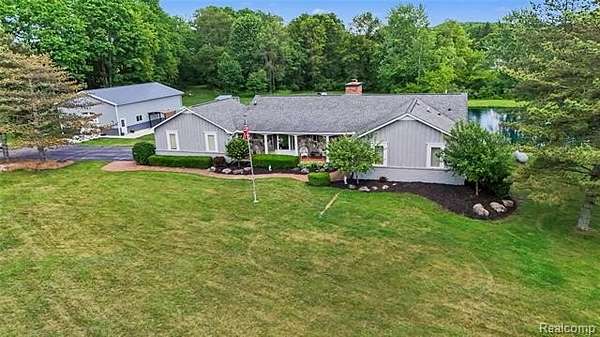 6 Acres of Land with Home for Sale in Dryden Township, Michigan