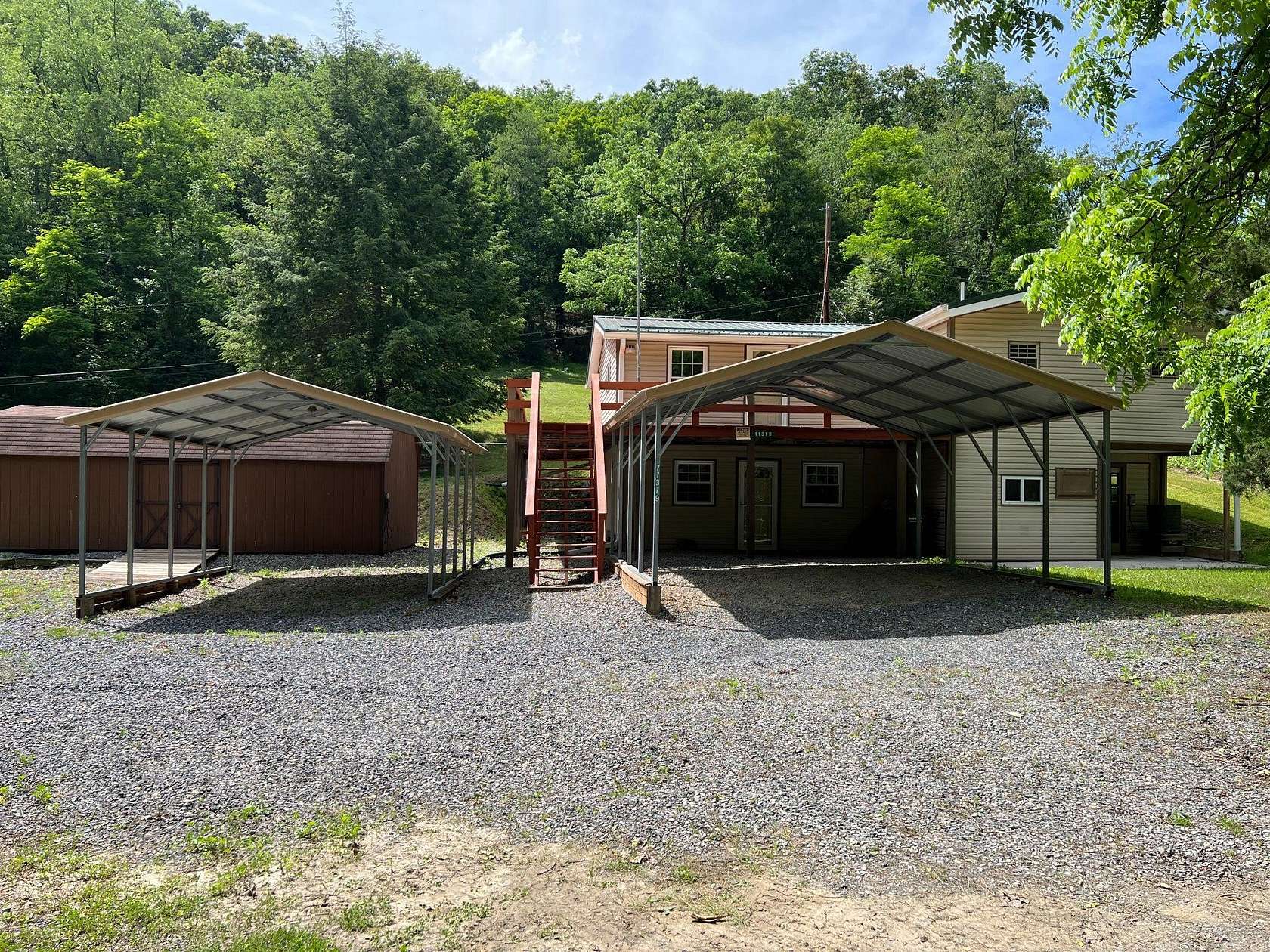 5.4 Acres of Land with Home for Sale in Cumberland, Maryland
