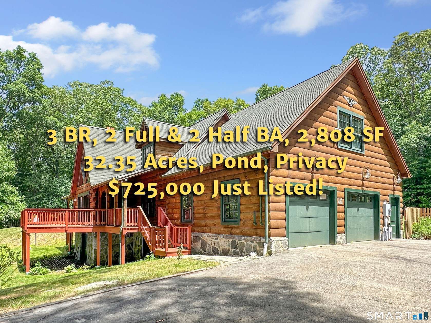 32.4 Acres of Recreational Land with Home for Sale in Colchester, Connecticut