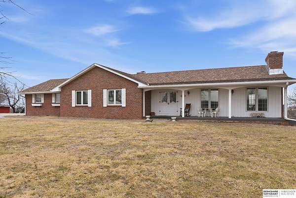 25 Acres of Agricultural Land with Home for Sale in Fort Calhoun, Nebraska