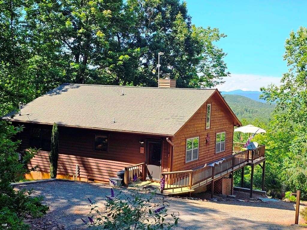 6.4 Acres of Land with Home for Sale in Murphy, North Carolina