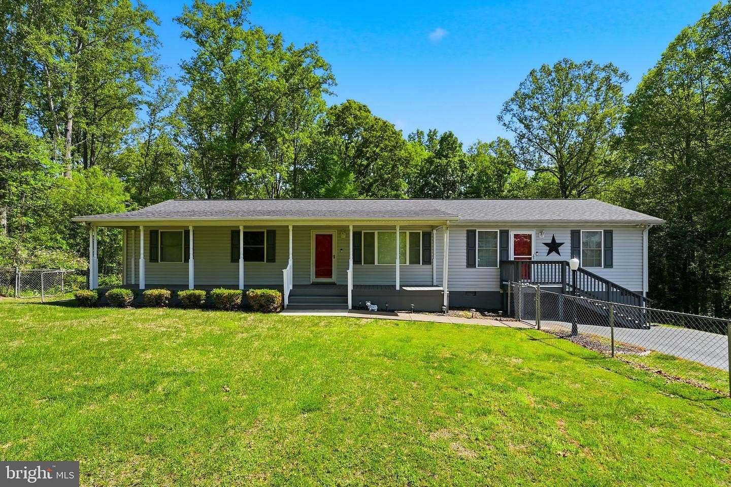 1.5 Acres of Land with Home for Sale in Rixeyville, Virginia