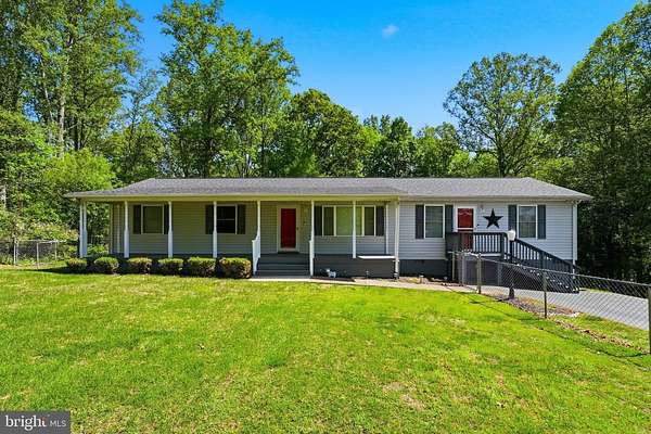1.5 Acres of Land with Home for Sale in Rixeyville, Virginia