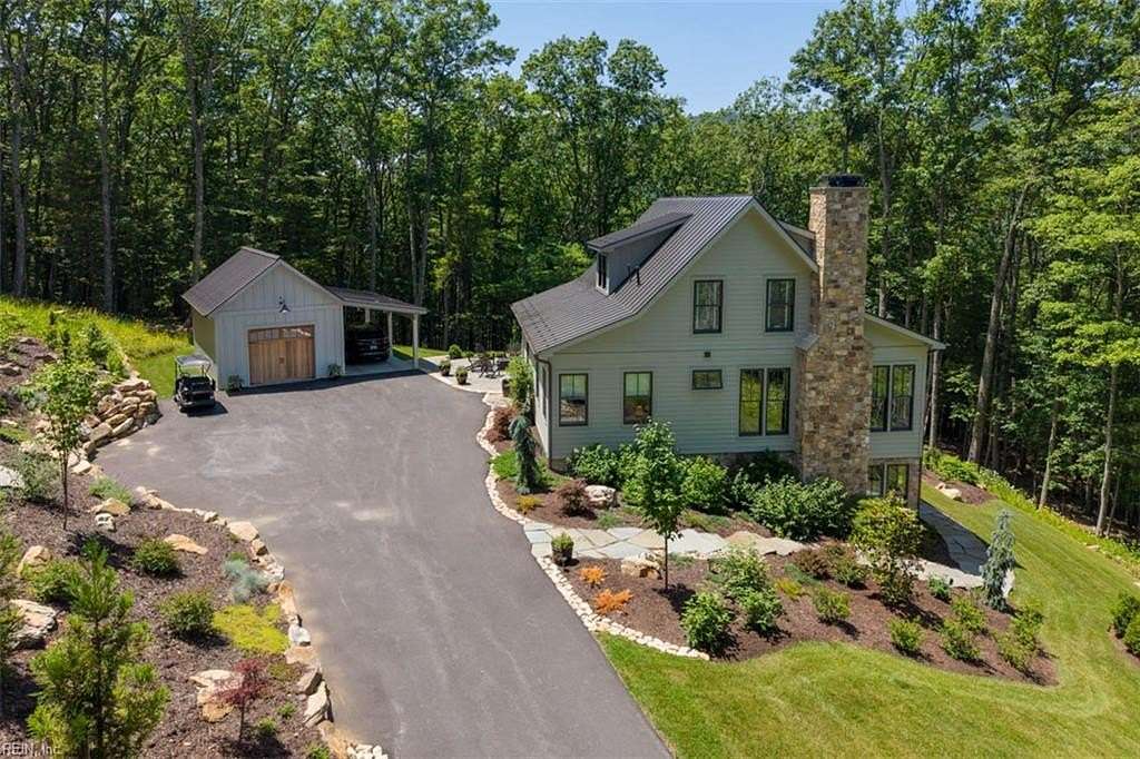 2.28 Acres of Land with Home for Sale in Hot Springs, Virginia