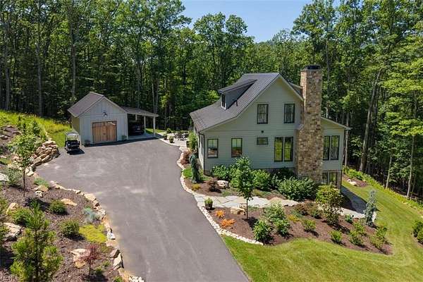 2.28 Acres of Land with Home for Sale in Hot Springs, Virginia