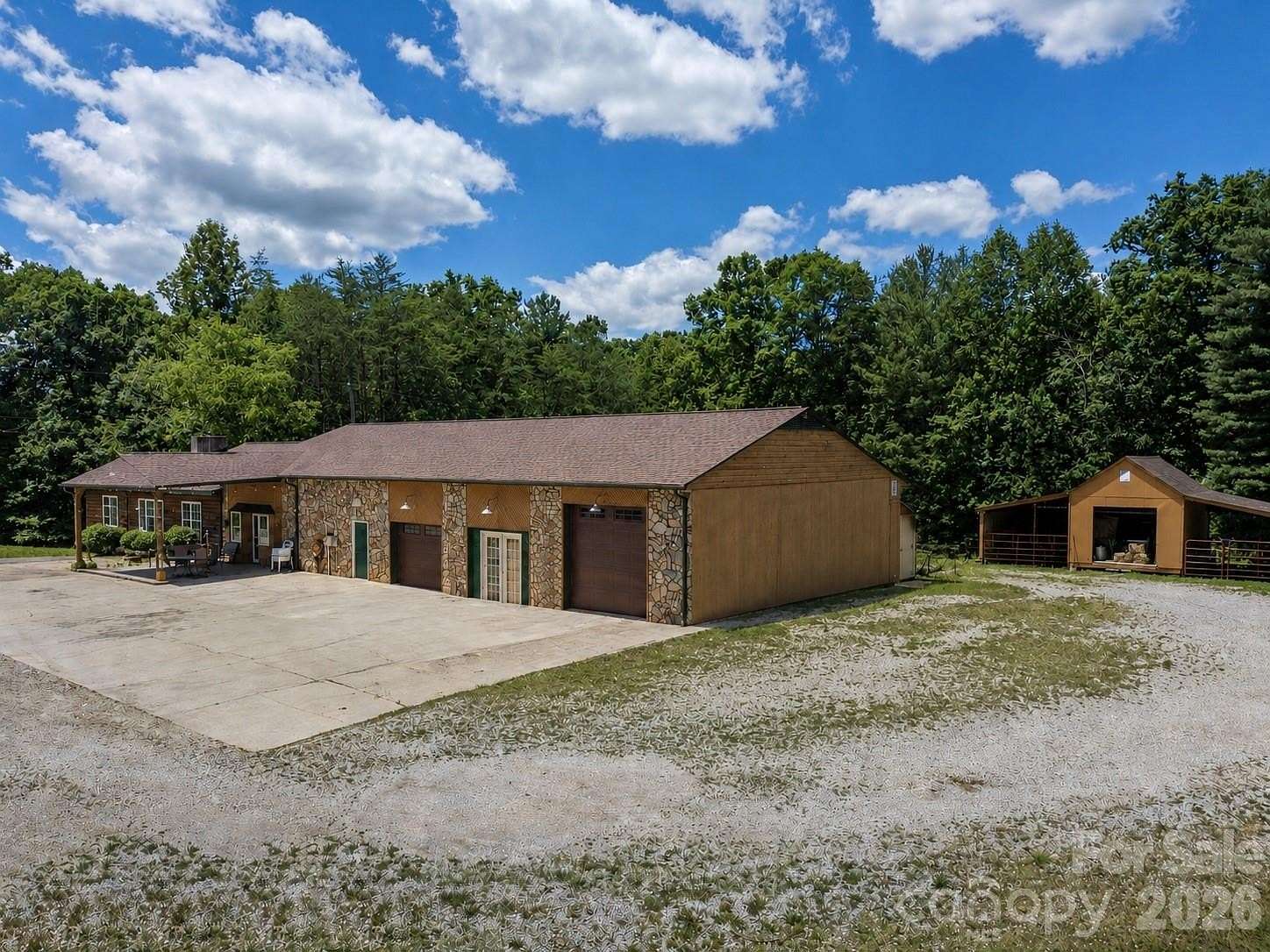 3.82 Acres of Land with Home for Sale in Lenoir, North Carolina