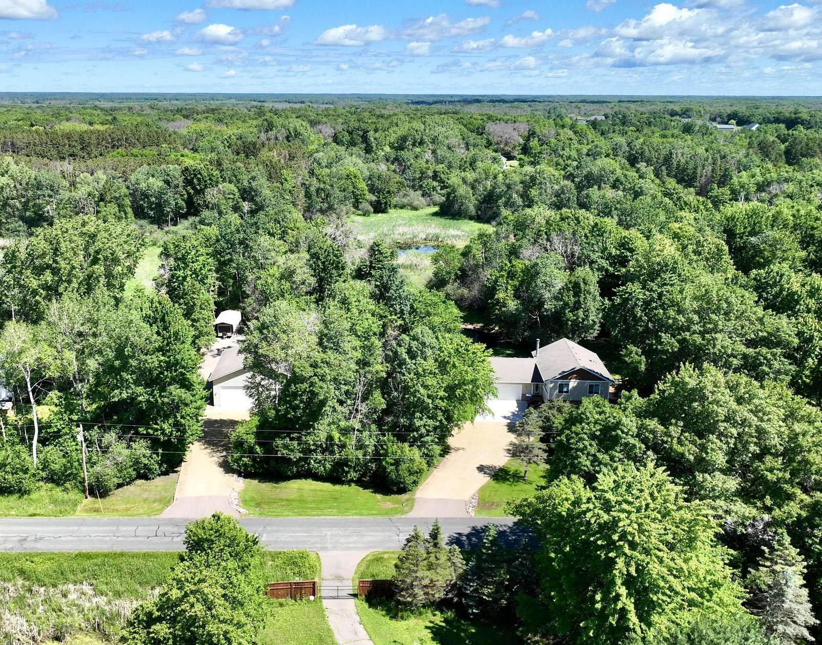 2 Acres of Land with Home for Sale in Forest Lake, Minnesota