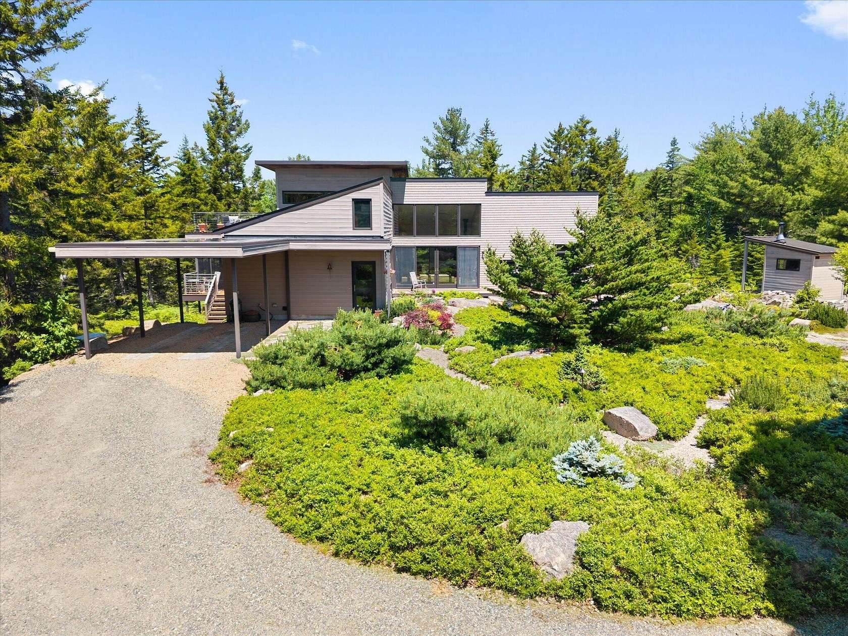 37 Acres of Recreational Land with Home for Sale in Bar Harbor, Maine