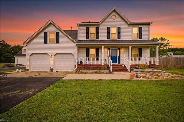 4 Acres of Land with Home for Sale in Chesapeake, Virginia